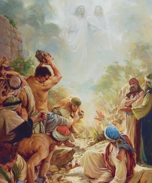 Stephen sees Heavenly Father and Jesus Christ