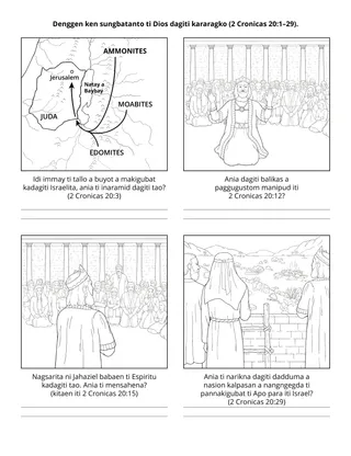 panid ti aktibidad iti Primary: Denggen ken sungbatanto ti Dios dagiti kararagko