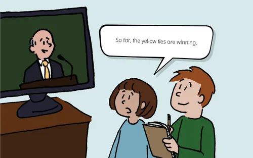 brother and sister watching general conference