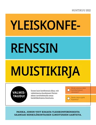 Yleiskonferenssin muistikirja