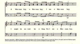 Music, I Am a Mormon Boy