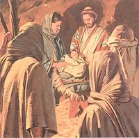 The shepherds went to Bethlehem