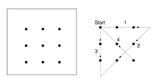 nine-dot puzzle