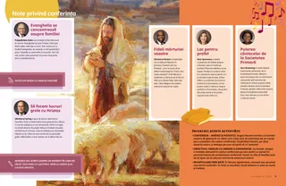 Page PDF with painting of Christ with sheep
