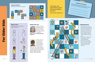 Page PDF with various activities and quotes