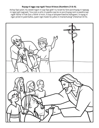 Activity payg ko Primary: Rayog ningusap ngak Yesus Kristus.