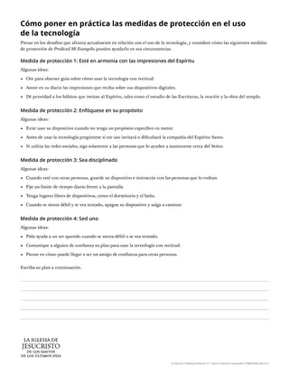 Cómo poner en práctica las medidas de protección en el uso de la tecnología
