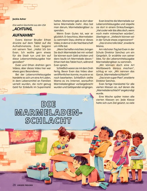 PDF: Kinder, die Gläser mit Marmelade sammeln