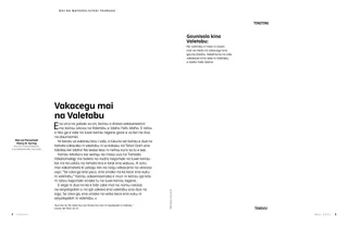 Na sala vakasesei e vaka na valetabu