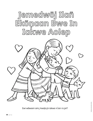 Peij in kaļar kōn ajiri ro rej atbakwōj doon