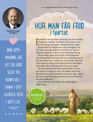 Page from the May 2022 Friend Magazine.