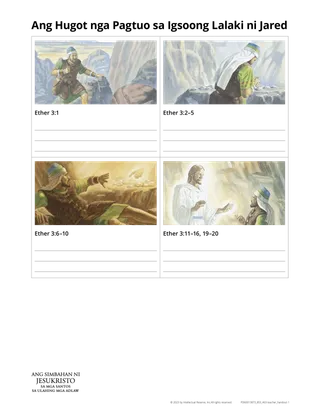 ang hugot nga pagtuo sa igsoon nga lalaki ni Jared nga handout