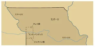 map, northern Missouri