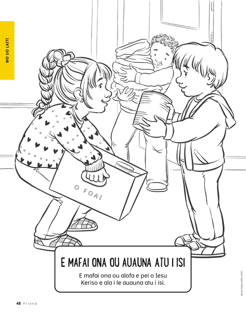 Itulau valivali o tamaiti o loo tauaveina foai