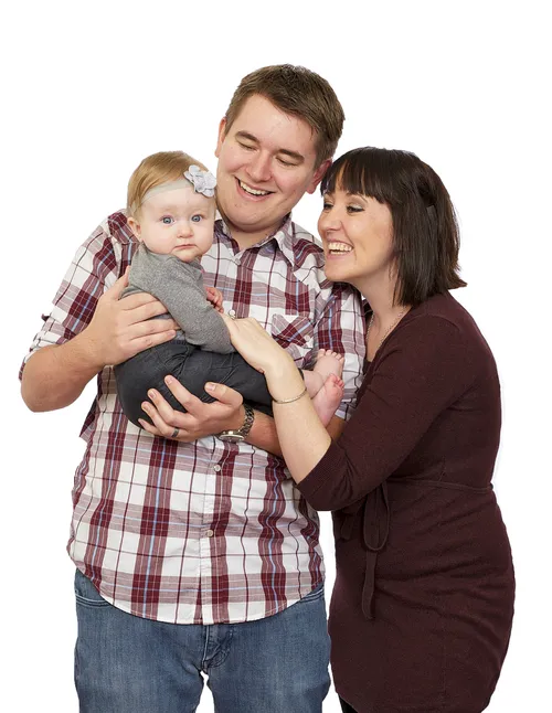 couple with child