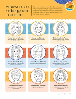 Women who help lead the Church