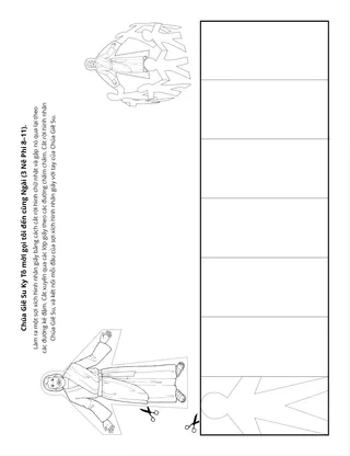 trang sinh hoạt: Chúa Giê Su mời gọi tôi đến cùng Ngài