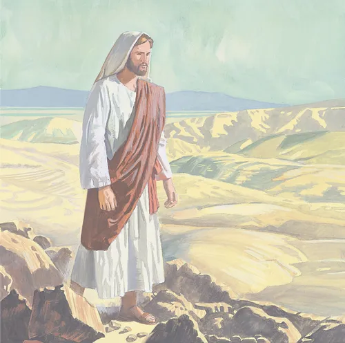 Jesus in the wilderness