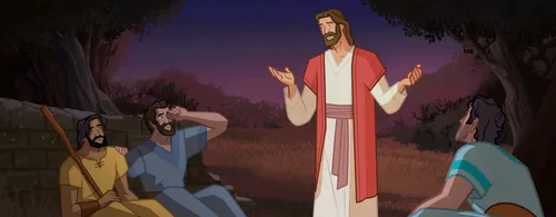 Jesus asks Peter, James, and John to stay awake and pray.