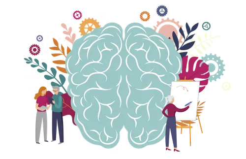 illustration of brain