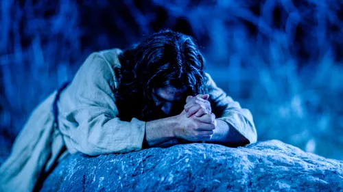 Christ in Gethsemane.