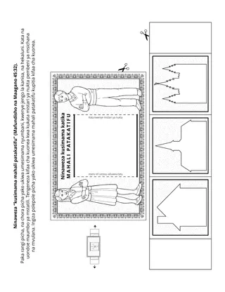 ukurasa wa shughuli kwa ajili ya watoto
