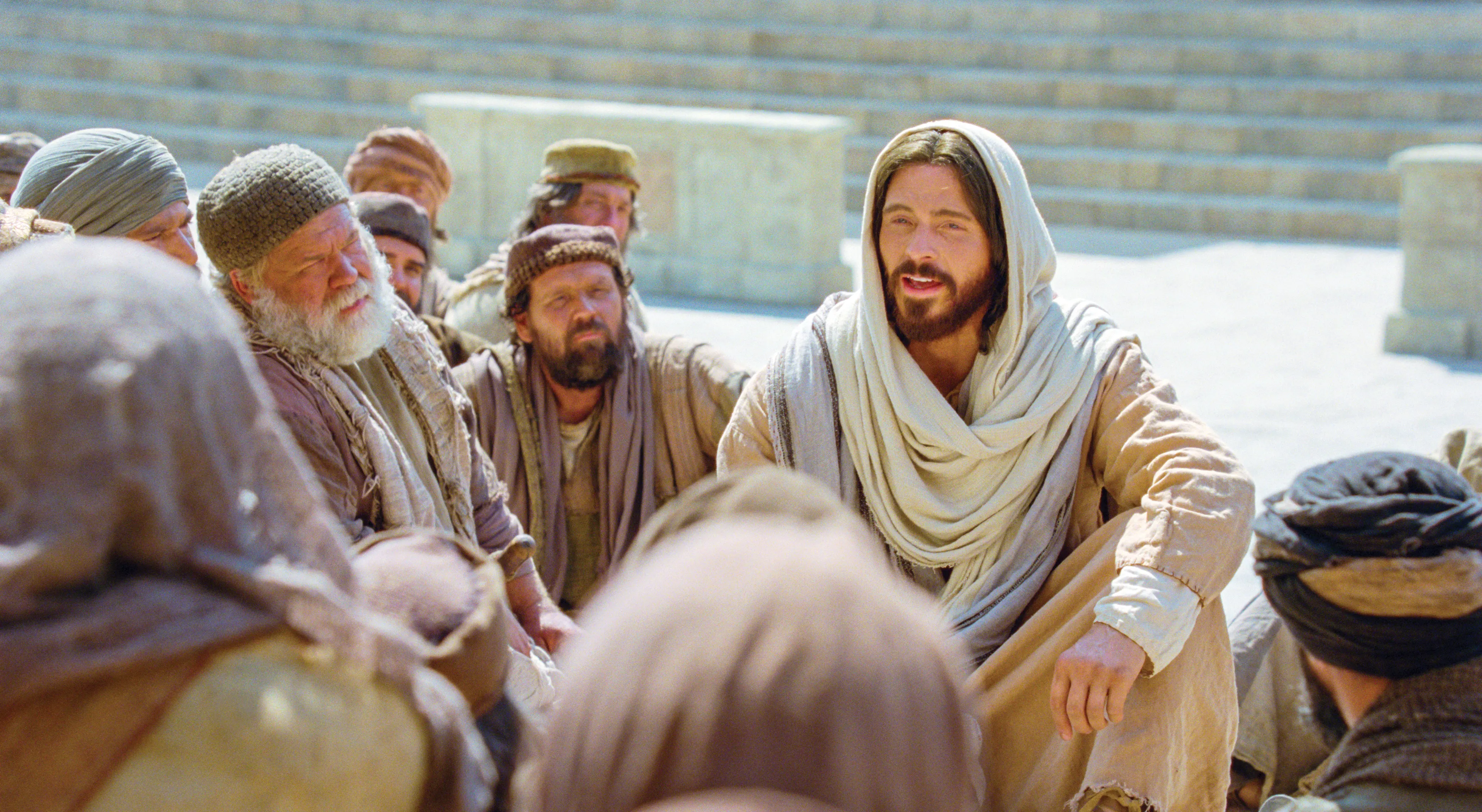 Jesus teaches about the Good Shepherd and His other sheep.