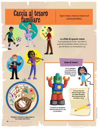 Page from the October 2022 Friend Magazine.