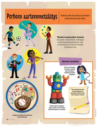 Page from the October 2022 Friend Magazine.