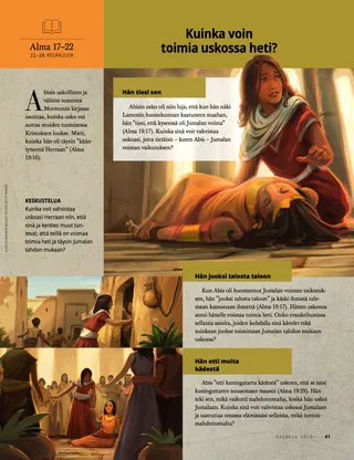 How can I act immediately with faith