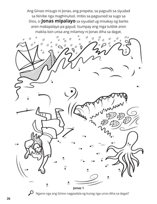 Jonah coloring page