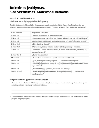 dalijamoji medžiaga apie dvasinį negalavimą