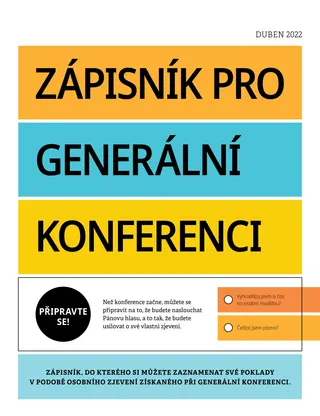 Zápisník pro generální konferenci