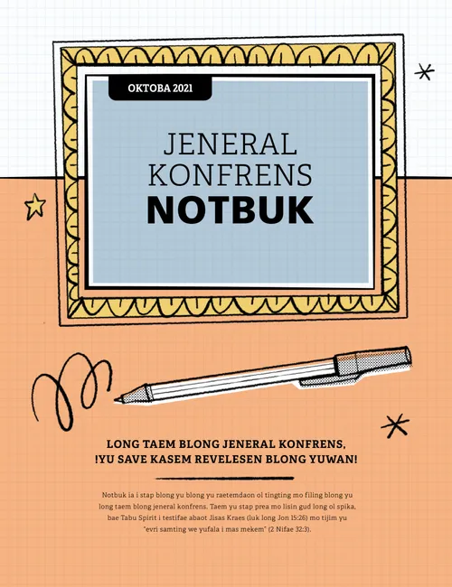 Jeneral Konfrens Notbuk