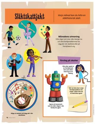 Page from the October 2022 Friend Magazine.