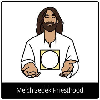 simbolo ng ebanghelyo para sa Melchizedek Priesthood