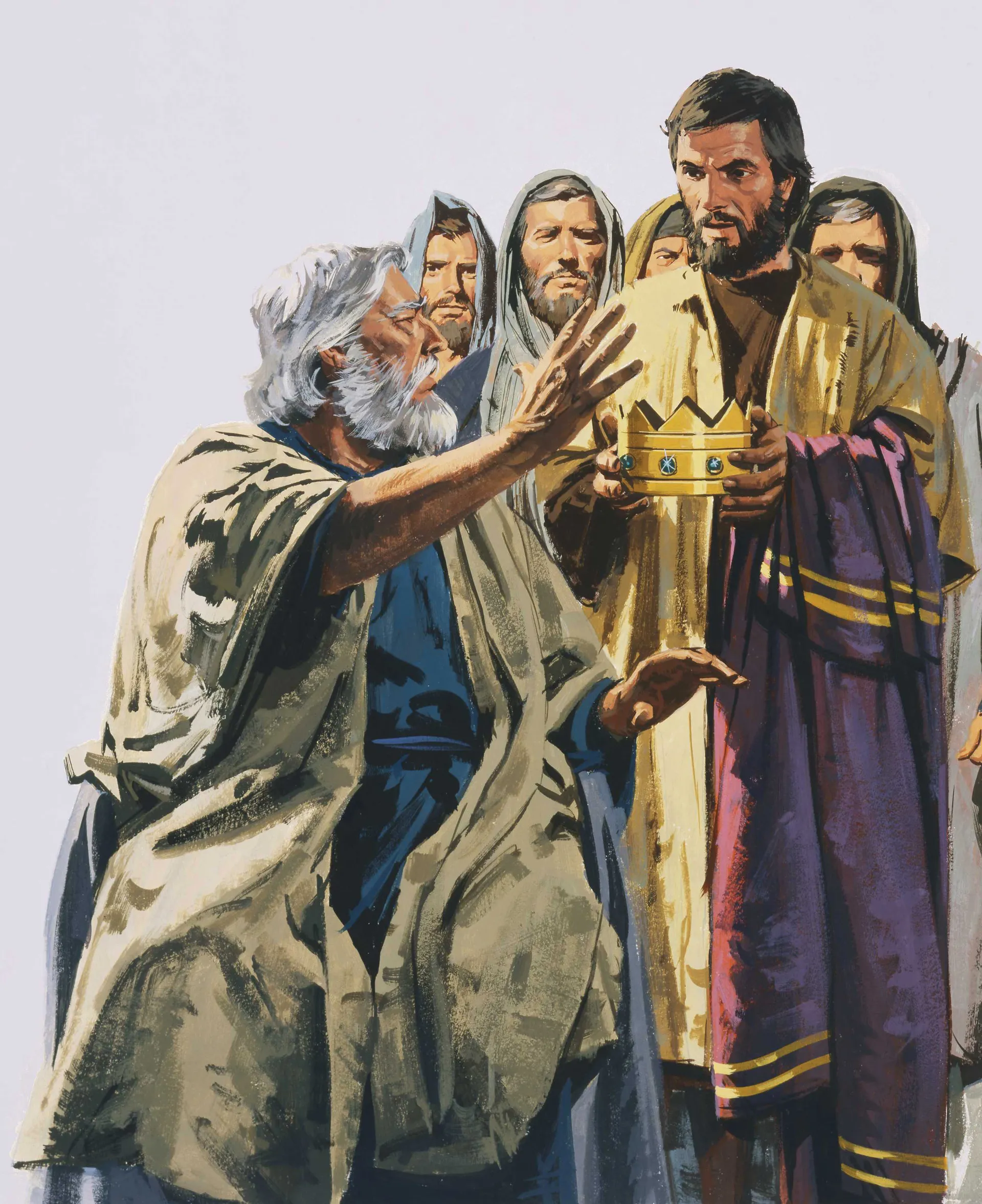 Israelites Desire a King, by Paul Mann