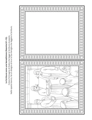 pagina delle attività: Le Scritture sono una benedizione