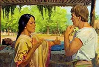 Lamoni’s wife asked Ammon for help