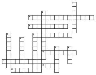 Crossword puzzle