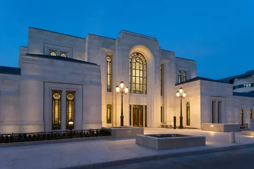 Exterior of the Paris France Temple.