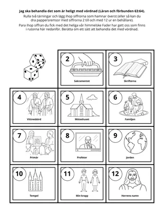 aktivitetssida för barn