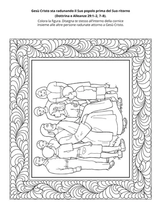 pagina delle attività per i bambini