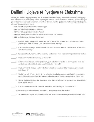 fletushkë, Dallimi i Llojeve të Pyetjeve të Efektshme