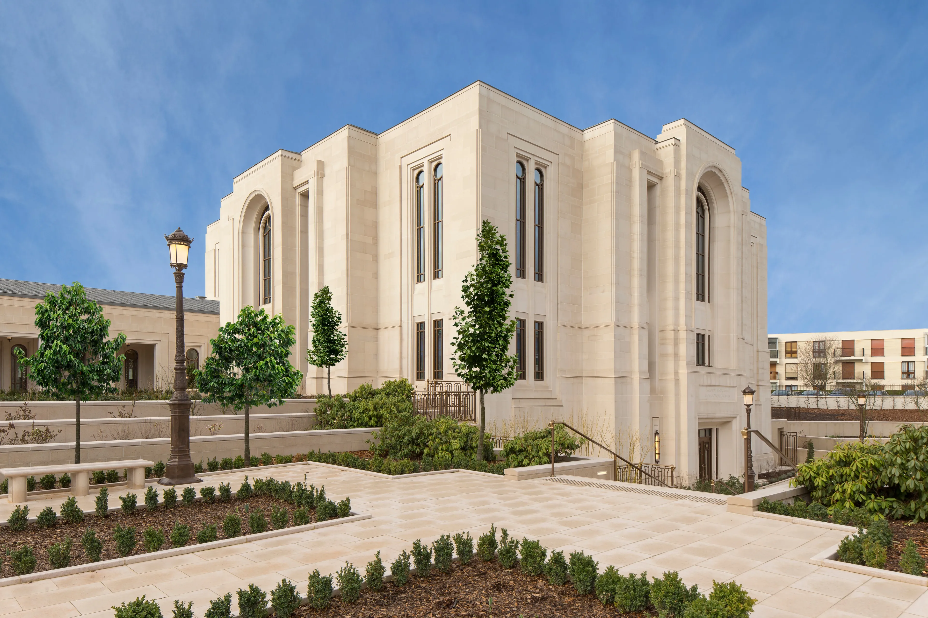 Exterior of the Paris France Temple.