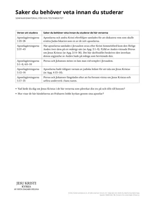 New Testament Seminary Teacher Manual - 2023