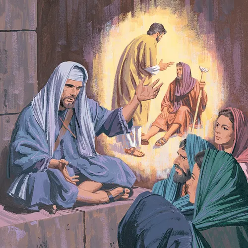 prophet teaching about Jesus