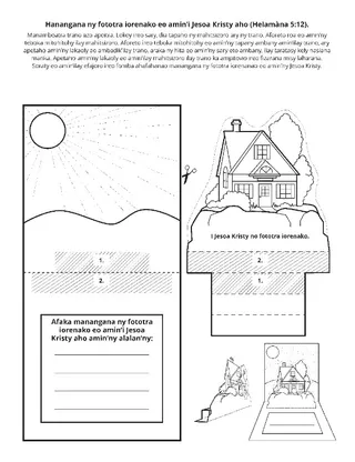 pejin’ny asa atao: Hanangana ny fototra iorenako eo amin’i Jesoa Kristy aho