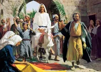 Triumphal Entry, English