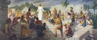 Jesus Teaching in the Western Hemisphere